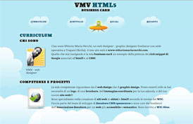 VMV html5 business card