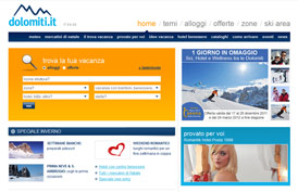 Portale di informazione turistica delle Dolomiti