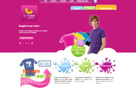my T-shirt - Stampa t-shirt personalizzate online con foto e testi
