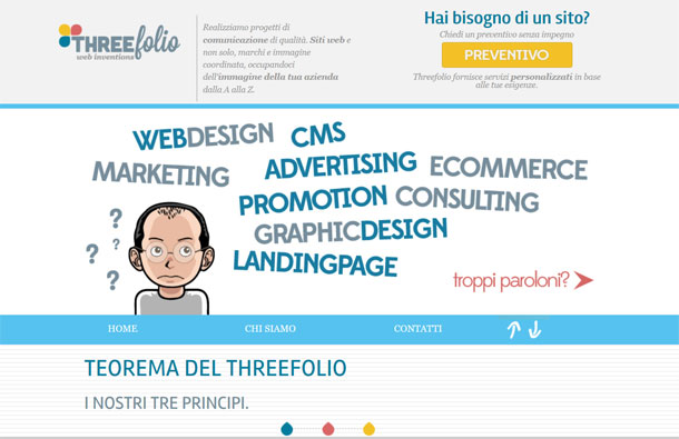 Threefolio | Web Inventions