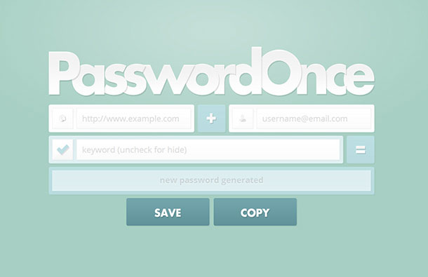 Password Once