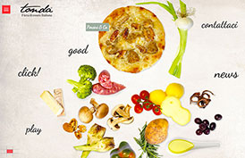 Tonda. Great Italian Pizzetta